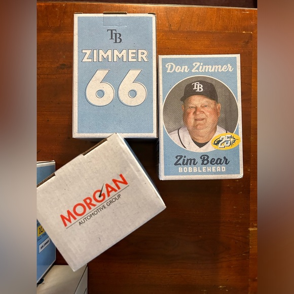 MLB Other - NIB Zim Bear Bobblehead (Don Zimmer) Tampa Bay Rays MLB give away 2023.